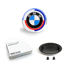 Emblema Traseiro BMW (F10) 520i 528i 530i 550i Especial Comemoração 50 anos - comprar online