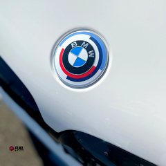 Emblema BMW Especial Comemoração Aniversário 50 anos 82mm - FUEL IMPORTS