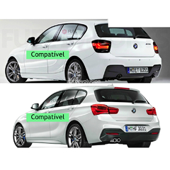 Emblema Traseiro BMW Serie 1 (F20) 82mm 114i 116i 118i 120i 125i M135i M140i 2013 a 2018 Original - FUEL IMPORTS