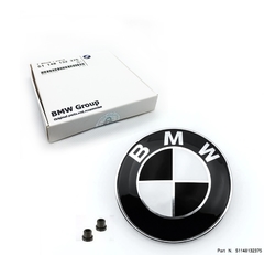 Emblema Simbolo Capo Bmw Serie 3 (E36) 82mm 316i 318i 320i 323i 325i 328i M3 1992 a 1999 - loja online