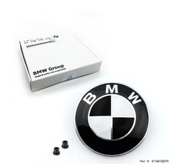 Emblema Simbolo Traseira 74mm BMW Serie 3 (E90) 316i 318i 320i 323i 325i 328i M3 2009 2010 2011 2012 +Buchas Original na Caixa - comprar online