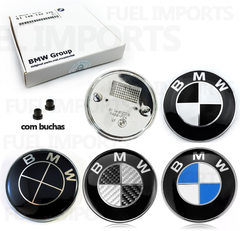Emblema Simbolo Traseira 74mm BMW Serie 3 (E90) 316i 318i 320i 323i 325i 328i M3 2009 2010 2011 2012 +Buchas Original na Caixa - loja online