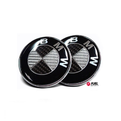 Emblema BMW em Fibra de Carbono Real 82mm - comprar online
