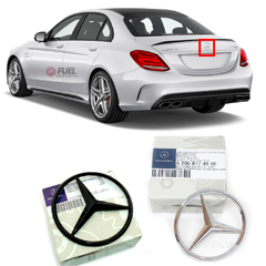 Emblema Estrela Traseira Mercedes-Benz (W205) C180 C200 C300 C43 C63 AMG 2014 2015 2016 2017 2018 A2058174500