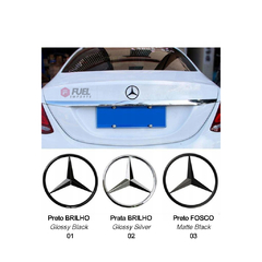 Emblema Estrela Traseira Mercedes-Benz (W205) C180 C200 C300 C43 C63 AMG 2014 2015 2016 2017 2018 A2058174500 - comprar online