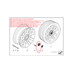 Calotas de Roda BMW 68mm Original Jogo 4 Unidades - loja online