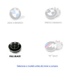 Calota de Roda Bmw 68mm Original 1 Unidade