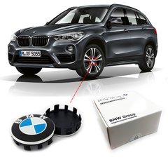 Emblema de Roda BMW 56mm X1 (F48) 2018 2019 2020 2021 - 1 unidade na internet