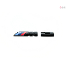 Imagem do Emblema Traseira BMW M3 Motorsport M Sport Preto Brilho/Fosco 11,5cm