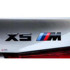Emblema Traseira BMW X5 M Sport Motorsport Preto na internet