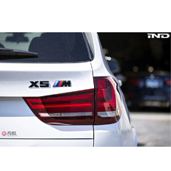 Emblema Traseira BMW X5 M Sport Motorsport Preto - FUEL IMPORTS