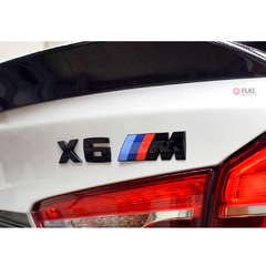 Emblema Traseira BMW X6 M Sport Motorsport Preto na internet
