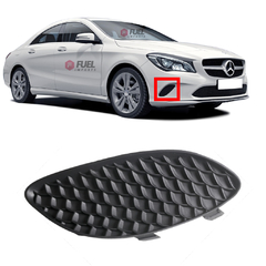 Grade Inferior Parachoque Dianteiro Mercedes-Benz W117 CLA 180 CLA 200 2017 2018 2019 - comprar online