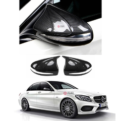 Capa Retrovisor Externo Mercedes-Benz (W205) C180 C200 C300 C63 AMG 2016 2017 2018 2019