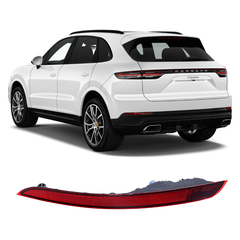 Refletor Lanterna Parachoque Traseiro Porsche Cayenne 2019 2020 2021 2022 2023