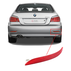 Refletor Parachoque Traseiro BMW Serie 5 (E60) 520i 525i 528i 530i 535i 540i 545i 550i 2008 2009 2010 - comprar online