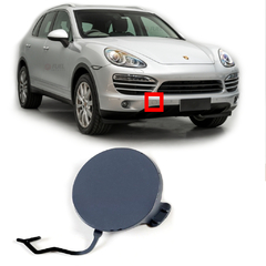 Tampa Reboque Parachoque Dianteiro Porsche Cayenne 2011 2012 2013 2014 Turbo Sport - comprar online