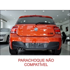 Tampa Reboque Parachoque Traseiro Bmw Serie 1 (F20) 114i 116i 118i 120i 125i 2012 a 2014 na internet