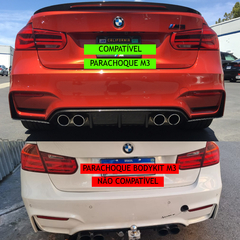 Tampa Reboque Parachoque Traseiro BMW M3 (F80) 2013 2014 2015 2016 2017 2018 na internet