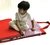 Colchoneta plegable para siesta Rojo y cuadrille tricolor 1,20x0,55 - tienda online