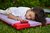 Imagen de Colchoneta plegable para siesta Rojo y cuadrille tricolor 1,20x0,55 - 15% DE DTO: $15.000 EN EFEC EN PUNTOS DE VENTA/ RESERVAS ON LINE Y ENVIOS