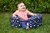 Almohadón Nido para sentar al Bebé Azul y Estrellas $ 17.000 en efectivo en internet