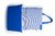 Colchoneta plegable Azul Francia y cuadrillé celeste - 15% DE DTO: $ 12.000 EN EFECTIVO EN PUNTOS DE VENTA/ RESERVAS ON LINE PARA RETIRAR/ENVÍOS - comprar online