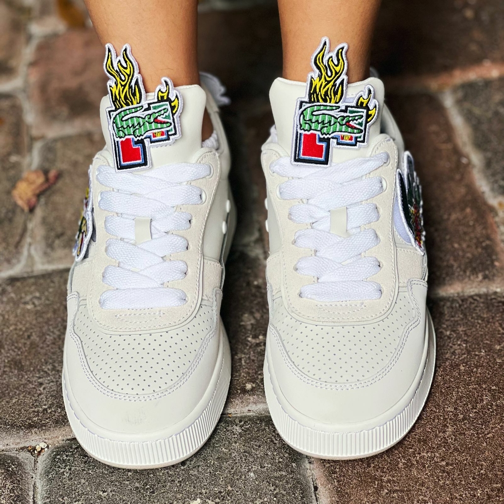Tenis lacoste con velcro sales