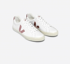 TÊNIS VEJA ESPLAR LOGO LEATHER WHITE NACRE - comprar online