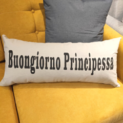 ALMOHADONES CON FRASES DE 75 X 30 en internet