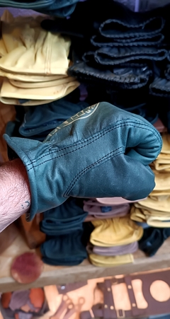 Guantes de cuero Royal Enfield - Don Tomasello