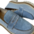 Loafer Couro e Jeans Sola Tratorada - loja online