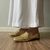 Mocassim Couro Dourado - Trevie  - Calçados Femininos
