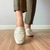 Mocassim Couro Off White - comprar online