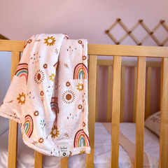 Manta para Cuna Soft *Rainbow Dreams* - Coco House Kids