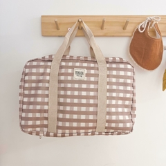 Bolso Viajero (Estampado Vichy)