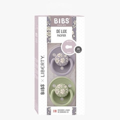 Chupete Bibs® De lux LIBERTY Capel Sage Mix - TALLE UNICO