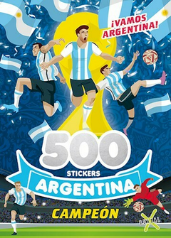 500 STICKERS ARGENTINA CAMPEÓN
