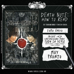 DEATH NOTE HOW TO READ - comprar online