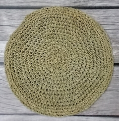Individual tejido de seagrass - 37 cm de diametro - comprar online