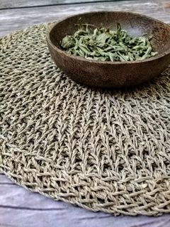 Individual tejido de seagrass - 37 cm de diametro