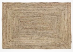 Alfombra rectangular de yute - 190 x 290 cm en internet