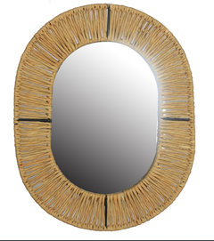 Espejo ovalado Guiza - Medidas 40 x 50 cm en internet