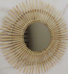 Espejo Lupe de Bambu - 45 cm - comprar online