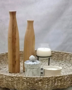 Bottle de madera de kiri - Medidas M y L - comprar online