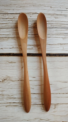 Set de 2 cucharas de madera largas - comprar online