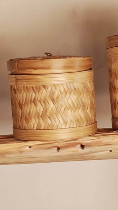 Cajita de bamboo Tika - S M y L - comprar online