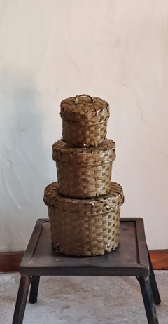 Cajita de bamboo Chocolate