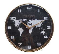 Reloj de pared The World