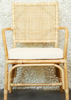 Silloncito de Rattan natural - Medidas 60x 54prof x1mH respaldo